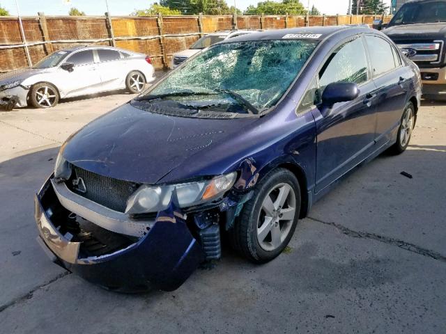2HGFA1F60BH547925 - 2011 HONDA CIVIC LX-S Mavi foto 2
