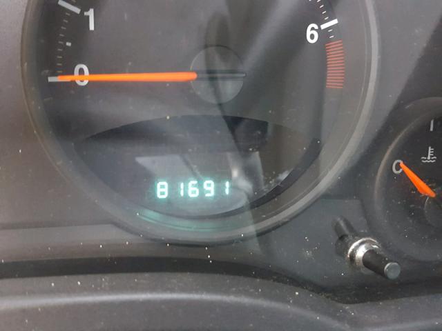 1J4FT47B89D196544 - 2009 JEEP COMPASS SP წითელი ფოტო 8