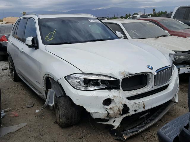 5UXKR2C35H0X05712 - 2017 BMW X5 SDRIVE3 WHITE photo 1