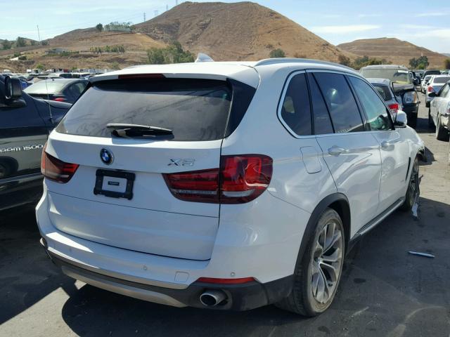 5UXKR2C35H0X05712 - 2017 BMW X5 SDRIVE3 WHITE photo 4