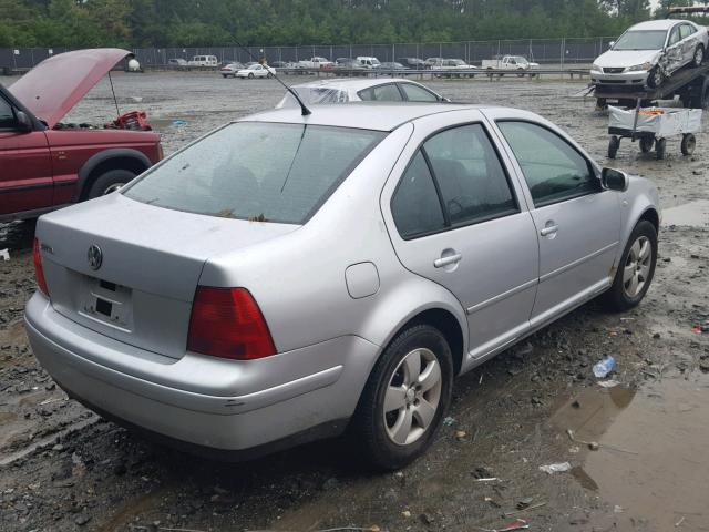 3VWSK69M23M023368 - 2003 VOLKSWAGEN JETTA GLS SILVER photo 4