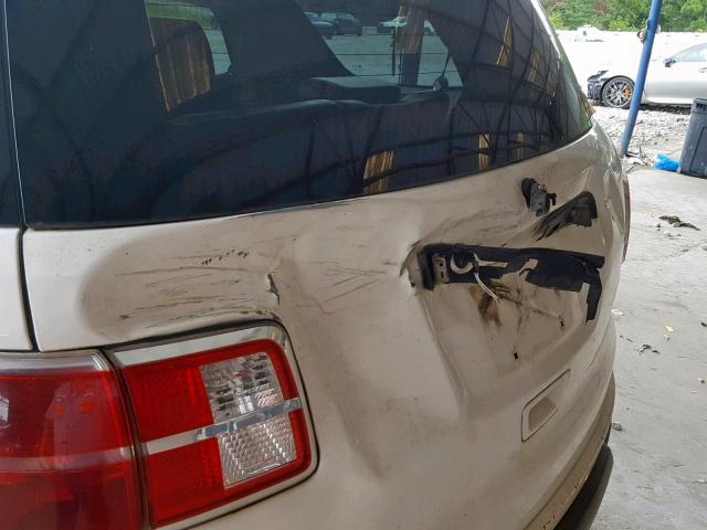 5GZER23708J198700 - 2008 SATURN OUTLOOK XR თეთრი ფოტო 9