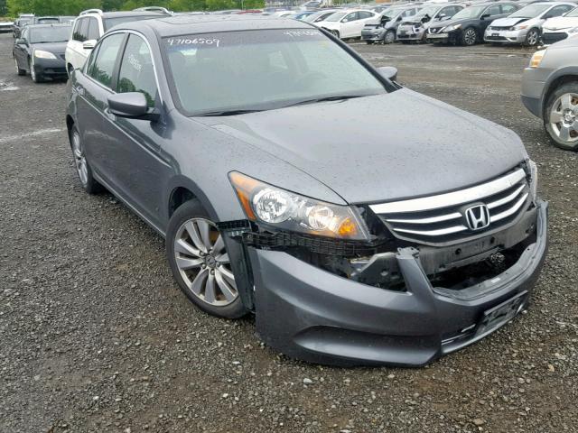 1HGCP2F80CA801352 - 2012 HONDA ACCORD EXL GRAY photo 1