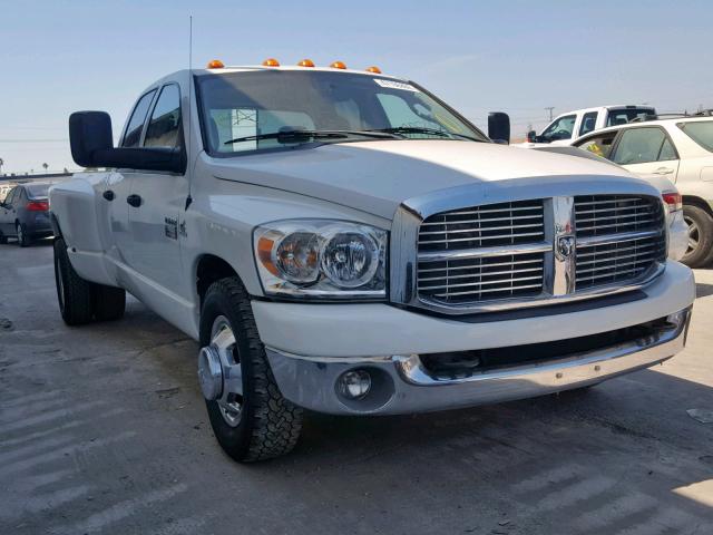 3D7ML48A98G120938 - 2008 DODGE RAM 3500 S WHITE photo 1