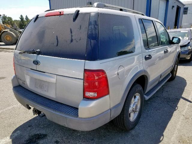 1FMZU73K03ZB08468 - 2003 FORD EXPLORER X SILVER photo 4