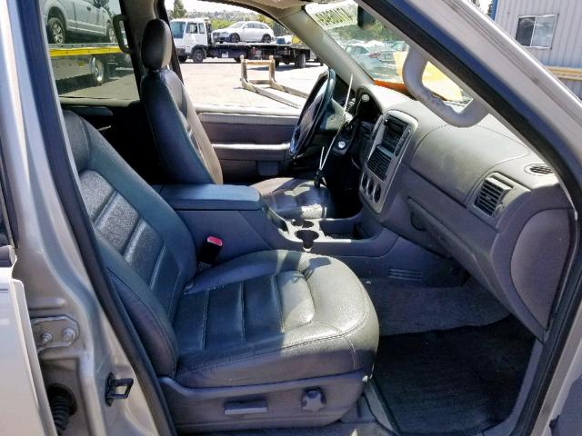 1FMZU73K03ZB08468 - 2003 FORD EXPLORER X SILVER photo 5