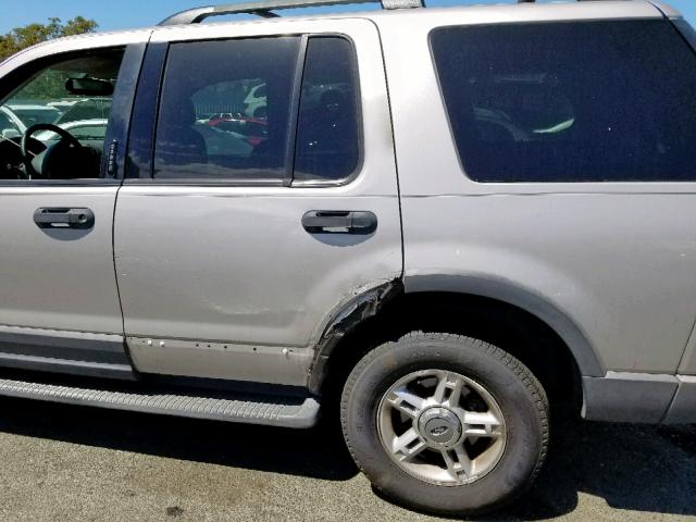 1FMZU73K03ZB08468 - 2003 FORD EXPLORER X SILVER photo 9