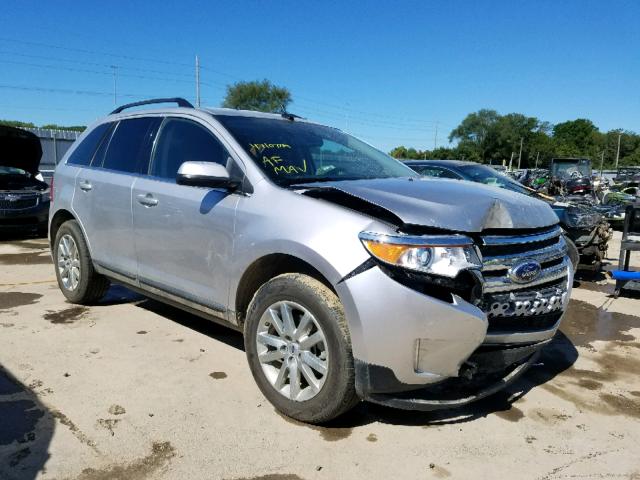 2FMDK4KC6DBA59564 - 2013 FORD EDGE LIMIT SILVER photo 1