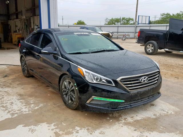 5NPE24AAXGH419419 - 2016 HYUNDAI SONATA ECO BLACK photo 1