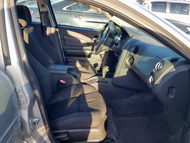 2G2WP582371102419 - 2007 PONTIAC GRAND PRIX SILVER photo 5