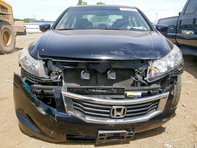 1HGCP26838A092679 - 2008 HONDA ACCORD EXL BLACK photo 9