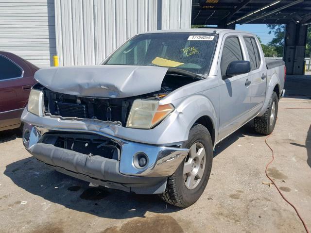 1N6AD07U88C418797 - 2008 NISSAN FRONTIER C GRAY photo 2