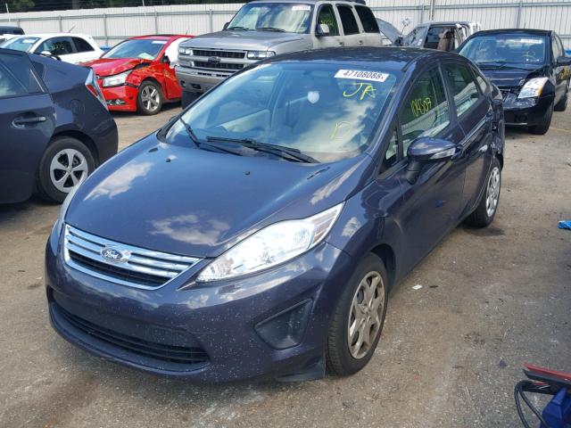 3FADP4BJ5DM218552 - 2013 FORD FIESTA SE BLUE photo 2