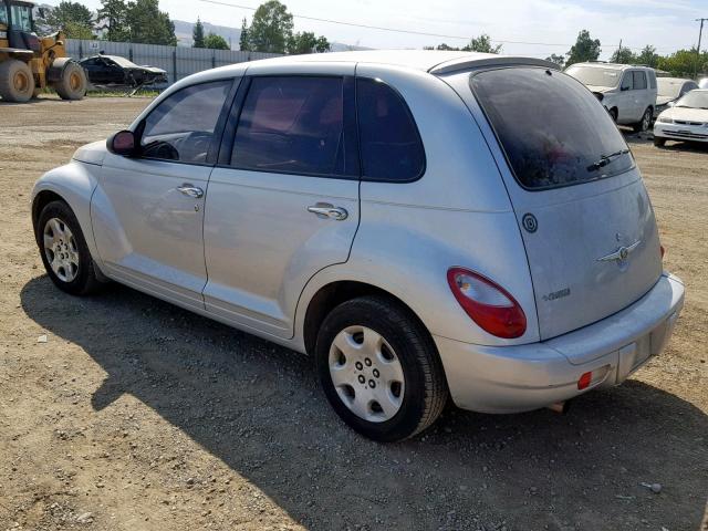 3A4FY48B27T631372 - 2007 CHRYSLER PT CRUISER SILVER photo 3