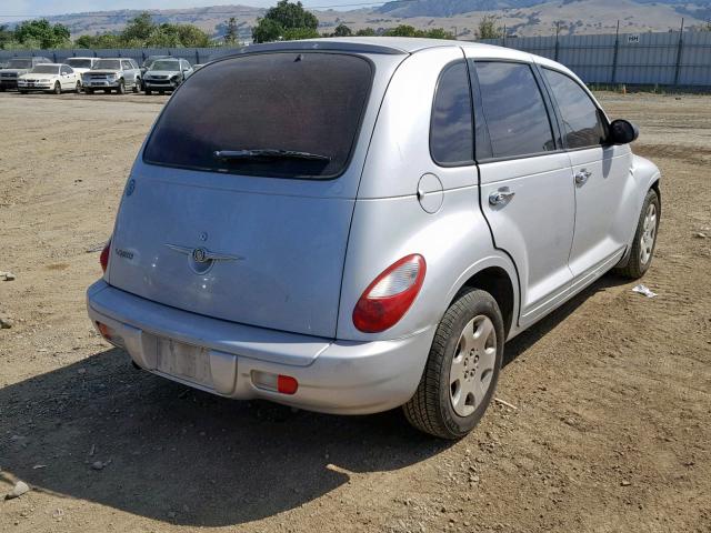 3A4FY48B27T631372 - 2007 CHRYSLER PT CRUISER SILVER photo 4