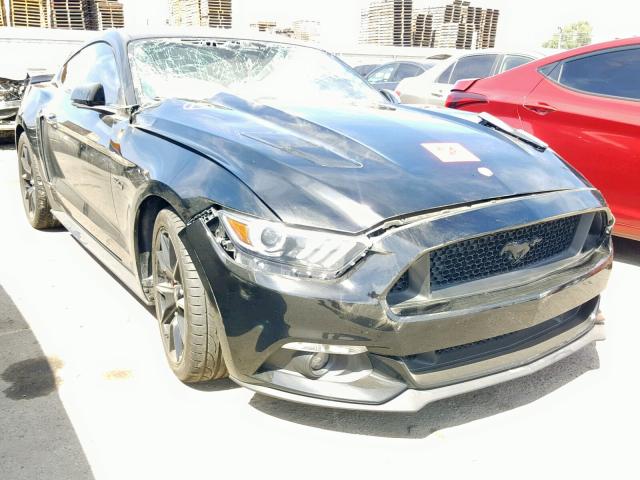 1FA6P8CF8H5257352 - 2017 FORD MUSTANG GT BLACK photo 1