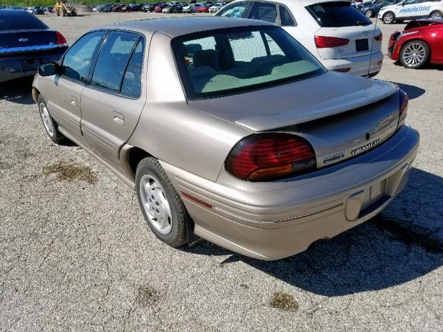 1G2NE52M4WM517957 - 1998 PONTIAC GRAND AM S TAN photo 3