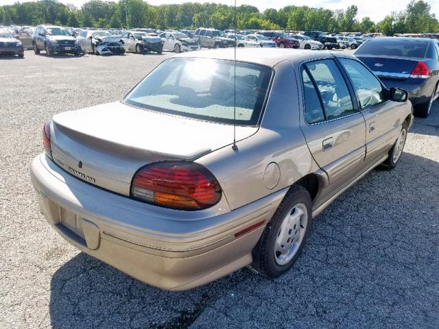 1G2NE52M4WM517957 - 1998 PONTIAC GRAND AM S TAN photo 4