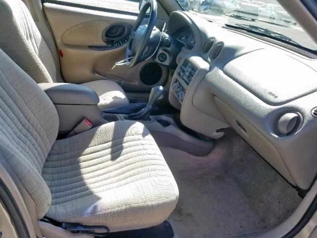 1G2NE52M4WM517957 - 1998 PONTIAC GRAND AM S TAN photo 5