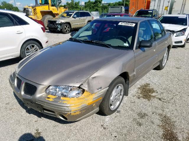 1G2NE52M4WM517957 - 1998 PONTIAC GRAND AM S TAN photo 9