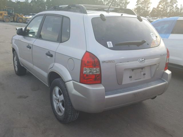 KM8JM12B65U217142 - 2005 HYUNDAI TUCSON GL GRAY photo 3