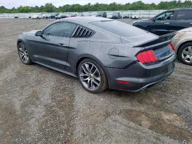 1FA6P8CF6G5210948 - 2016 FORD MUSTANG GT GRAY photo 3