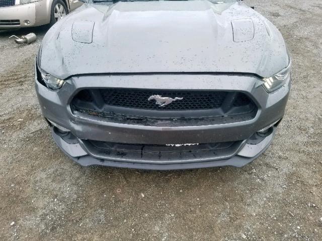 1FA6P8CF6G5210948 - 2016 FORD MUSTANG GT GRAY photo 7