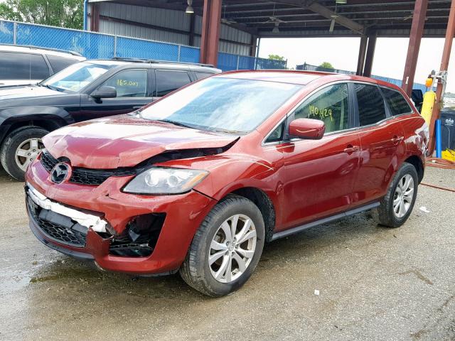 JM3ER2W33A0323976 - 2010 MAZDA CX-7 BURGUNDY photo 2