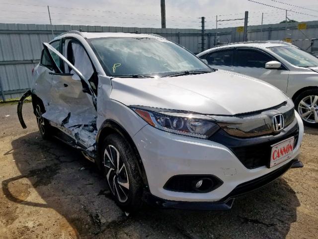 3CZRU6H17KM702628 - 2019 HONDA HR-V SPORT WHITE photo 1