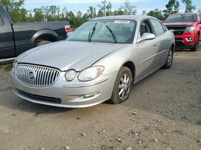 2G4WD582681148506 - 2008 BUICK LACROSSE C SILVER photo 2