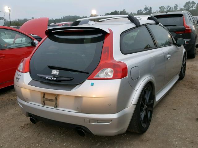 YV1MK672082082098 - 2008 VOLVO C30 T5 SILVER photo 4