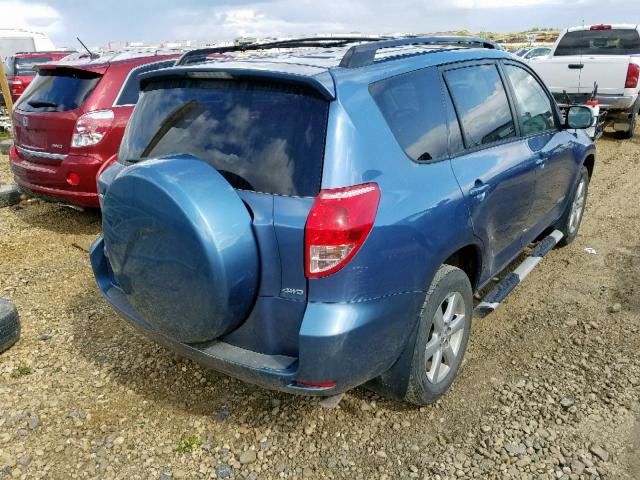 JTMBK34V065004121 - 2006 TOYOTA RAV4 LIMIT BLUE photo 4