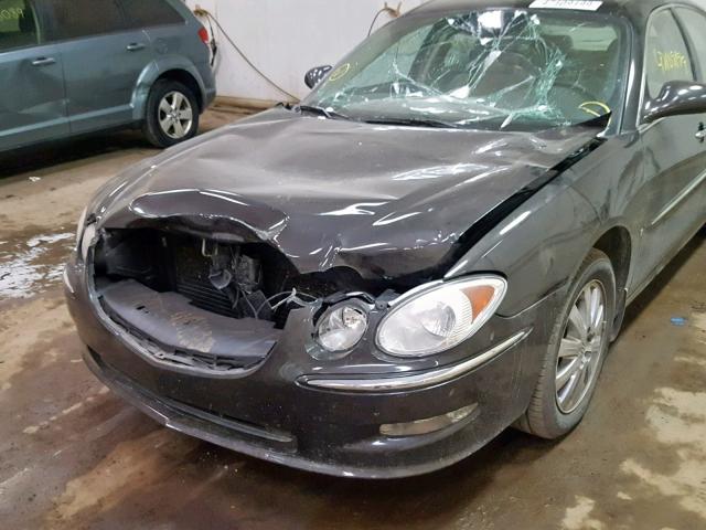 2G4WD582981197845 - 2008 BUICK LACROSSE C GRAY photo 9