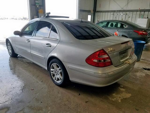 WDBUF65J63A255656 - 2003 MERCEDES-BENZ E 320 SILVER photo 3