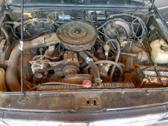 1B7GL26X9LS732836 - 1990 DODGE DAKOTA GRAY photo 7