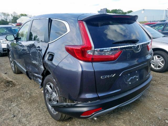 2HKRW2H86JH668563 - 2018 HONDA CR-V EXL CHARCOAL photo 3