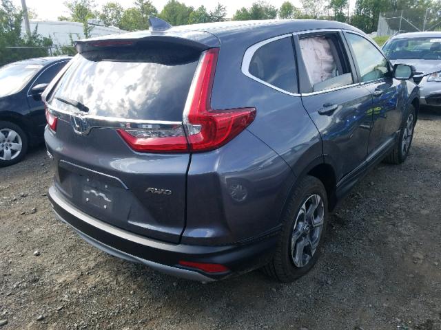 2HKRW2H86JH668563 - 2018 HONDA CR-V EXL CHARCOAL photo 4