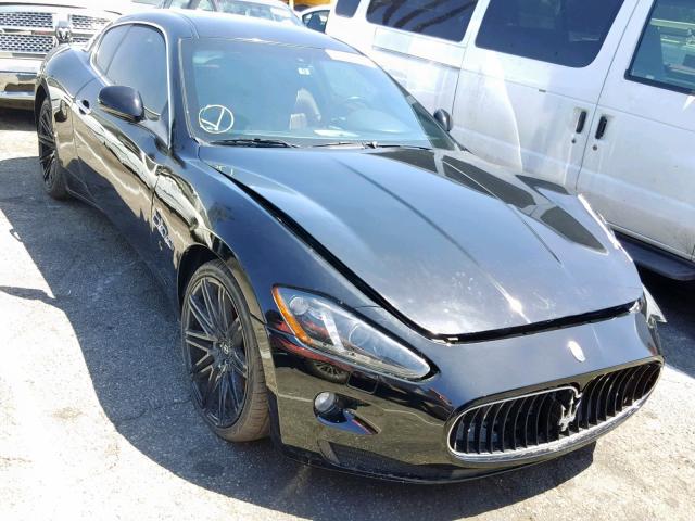 ZAMGJ45A490043463 - 2009 MASERATI GRANTURISM BLACK photo 1