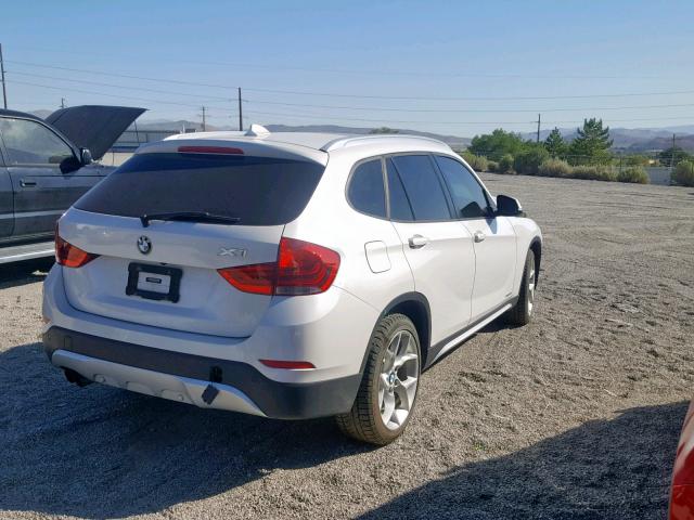 WBAVL1C57DVR85395 - 2013 BMW X1 XDRIVE2 WHITE photo 4