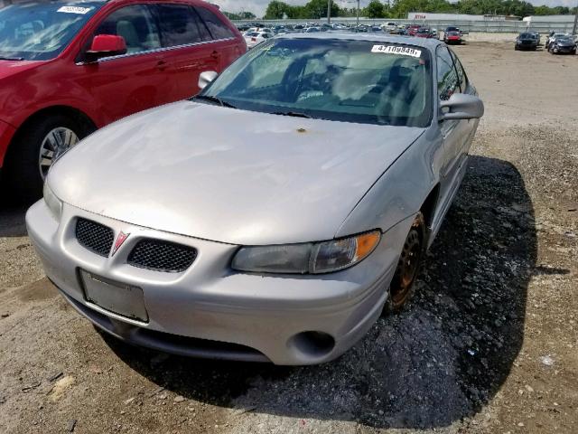 1G2WR1210YF171601 - 2000 PONTIAC GRAND PRIX SILVER photo 2