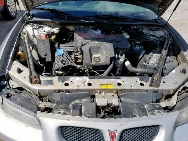 1G2WR1210YF171601 - 2000 PONTIAC GRAND PRIX SILVER photo 7