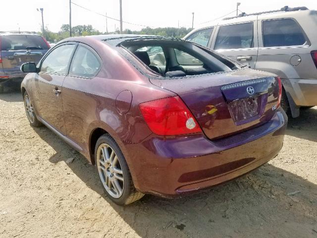 JTKDE177X60140960 - 2006 TOYOTA SCION TC წითელი ფოტო 3