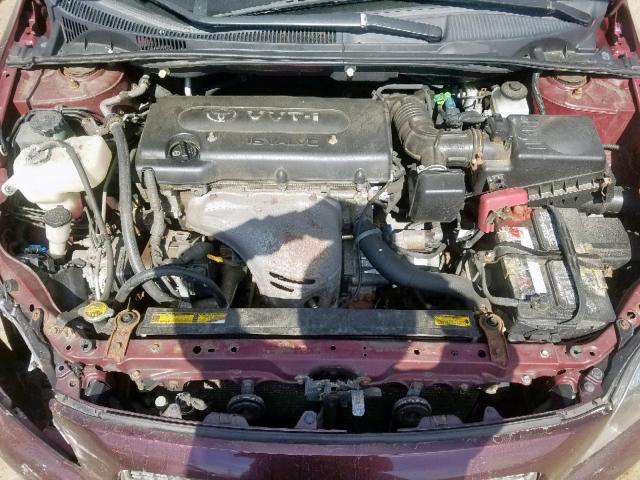 JTKDE177X60140960 - 2006 TOYOTA SCION TC წითელი ფოტო 7