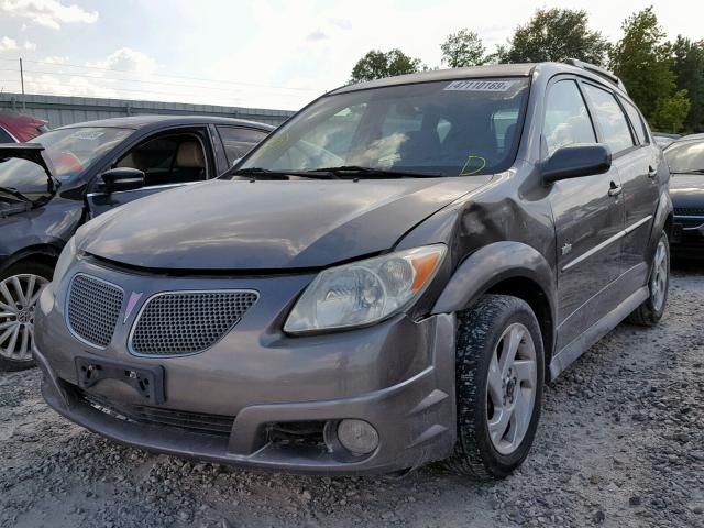 5Y2SL65836Z460145 - 2006 PONTIAC VIBE GRAY photo 2