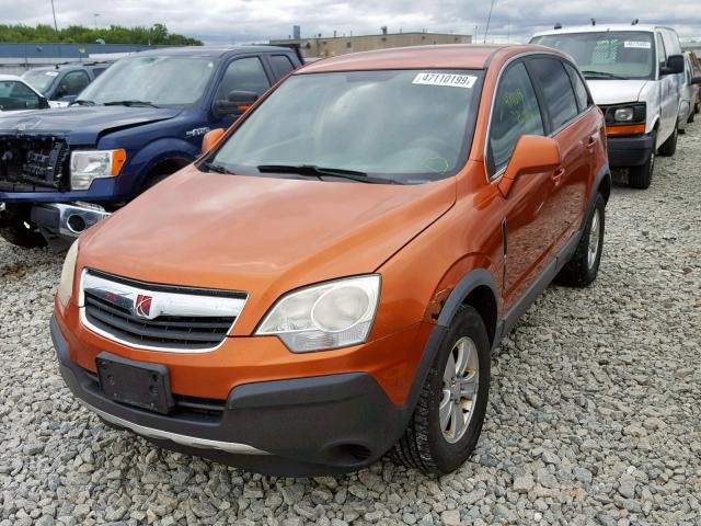 3GSCL33P48S505305 - 2008 SATURN VUE XE ORANGE photo 2