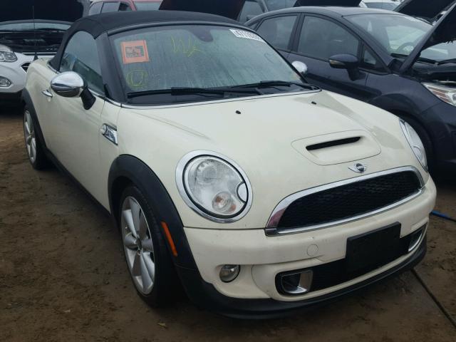 WMWSY3C58ET566646 - 2014 MINI COOPER ROA WHITE photo 1