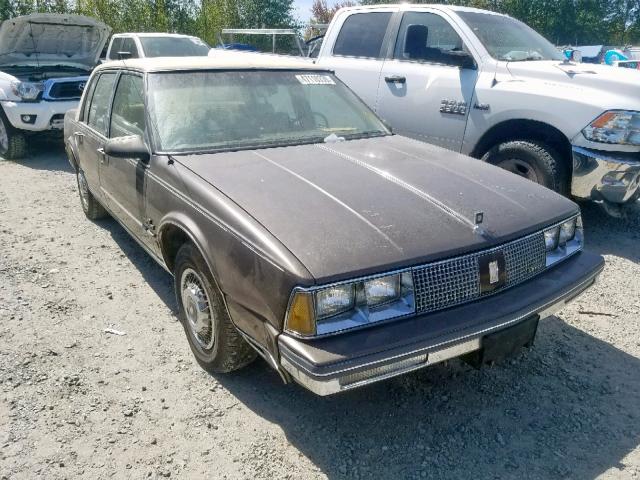 1G3CW69B1G1314165 - 1986 OLDSMOBILE 98 REGENCY BROWN photo 1