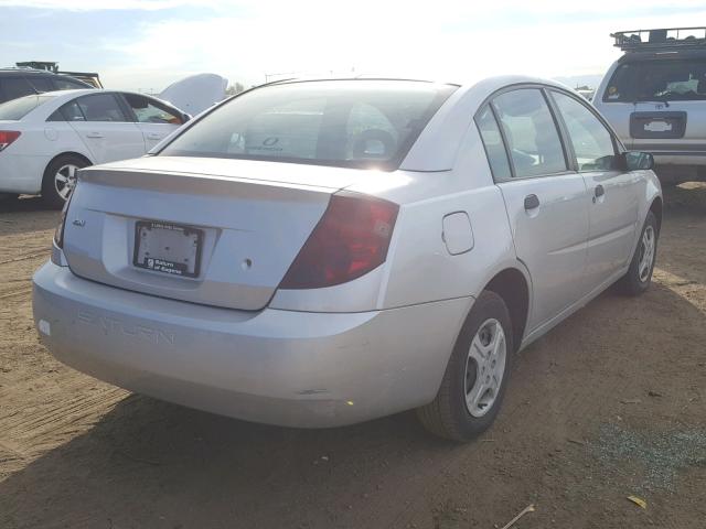 1G8AF52F85Z107697 - 2005 SATURN ION LEVEL SILVER photo 4
