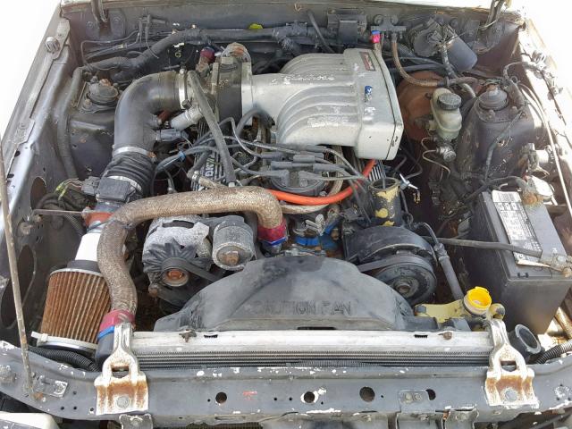 1FACP44E5PF172723 - 1993 FORD MUSTANG LX WHITE photo 7