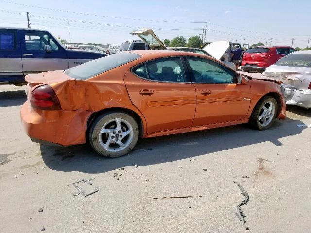 2G2WR524341128910 - 2004 PONTIAC GRAND PRIX ORANGE photo 10